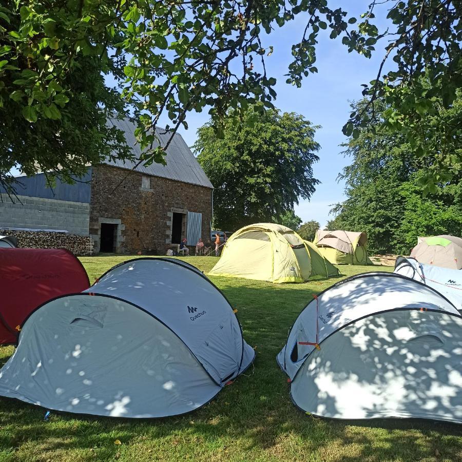 La Billardiere Camping A La Ferme Le Menil-Ciboult Exterior photo