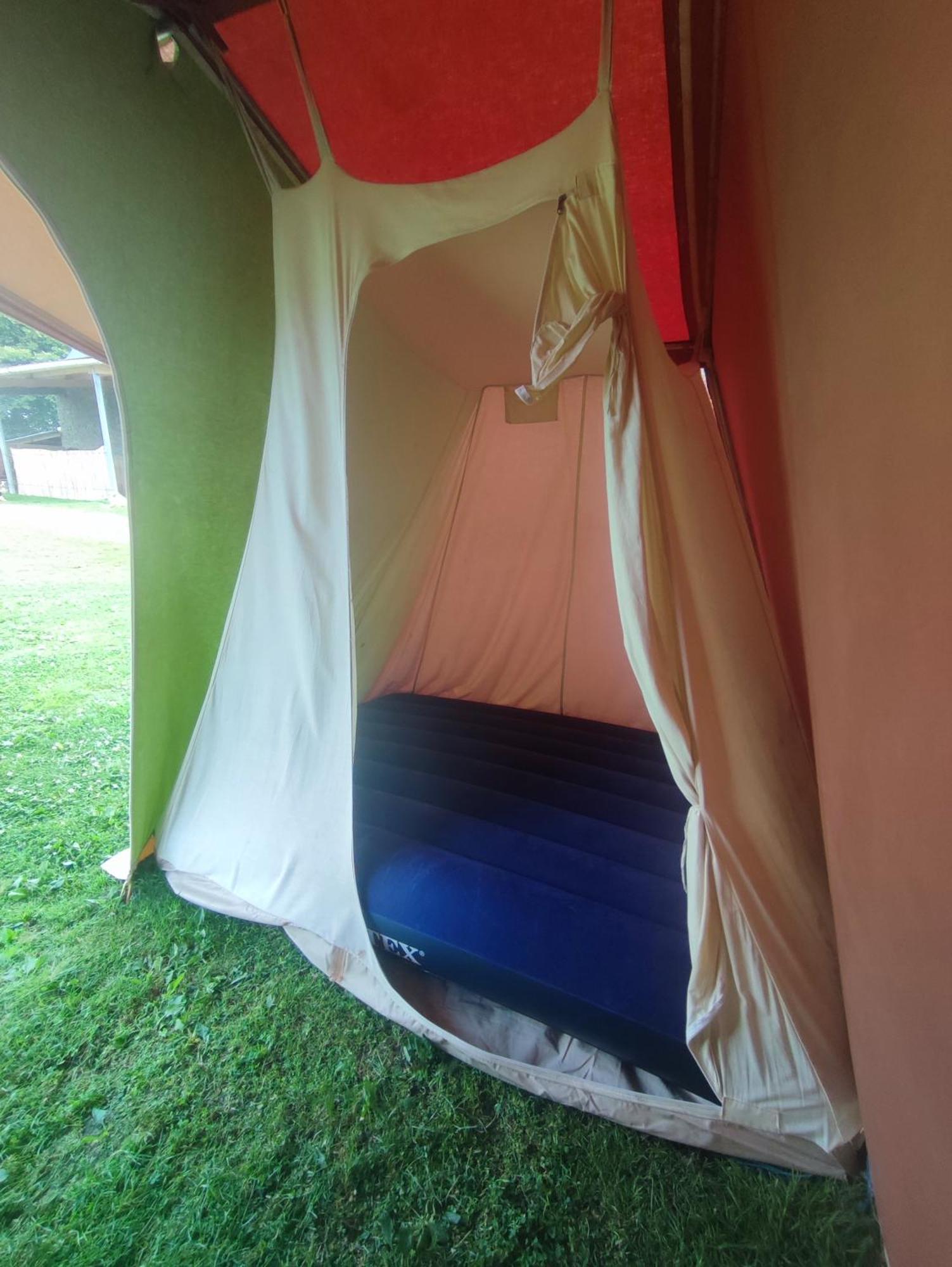 La Billardiere Camping A La Ferme Le Menil-Ciboult Exterior photo